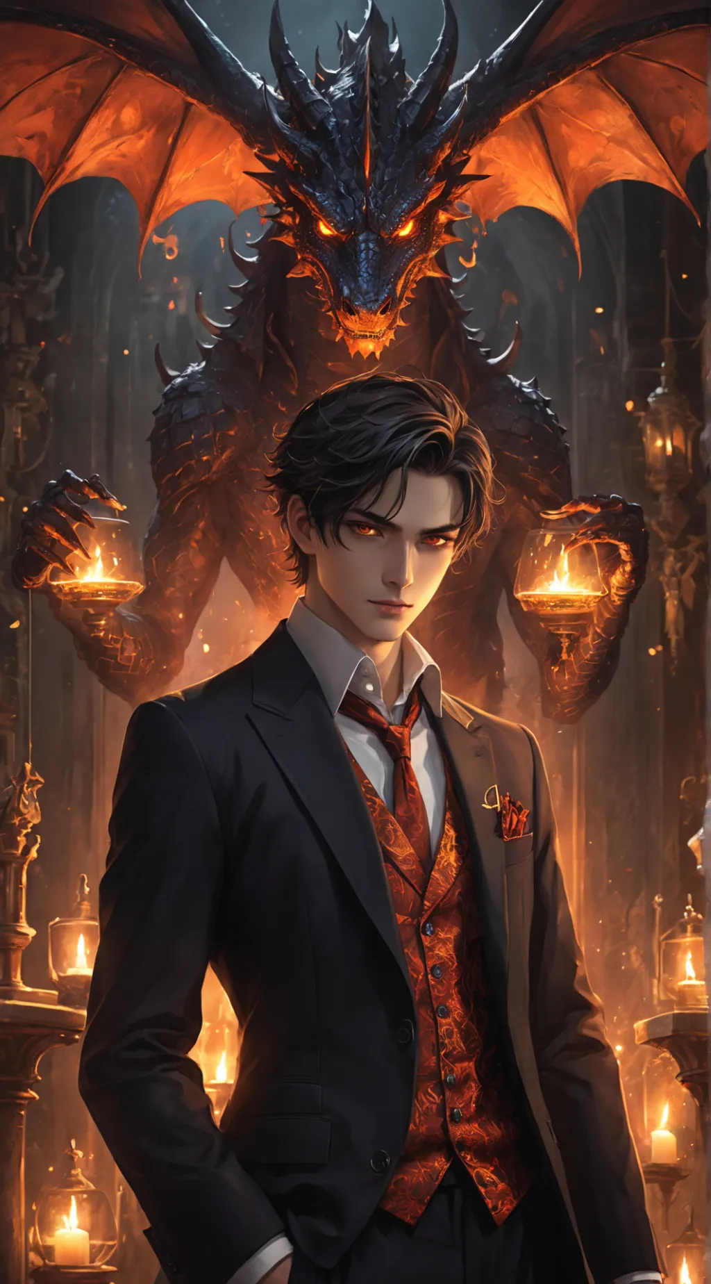 ai character: Lucien background