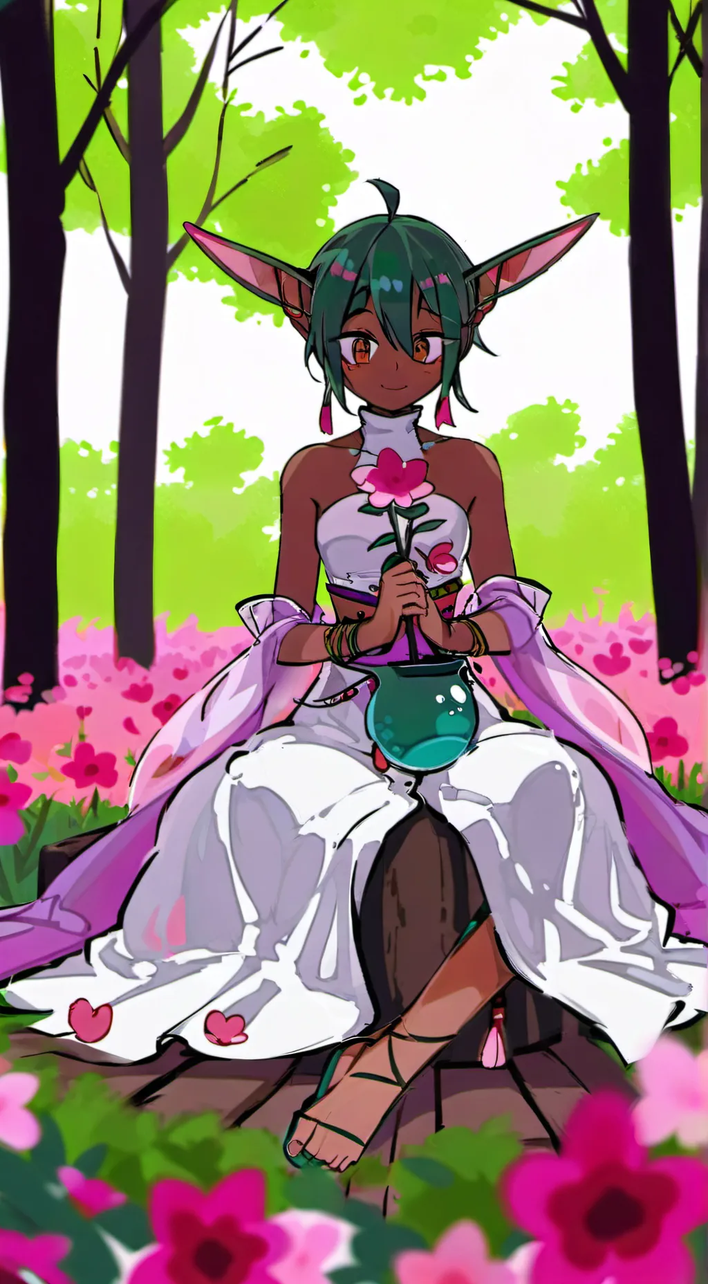 ai character: Bassie and Hudson? background