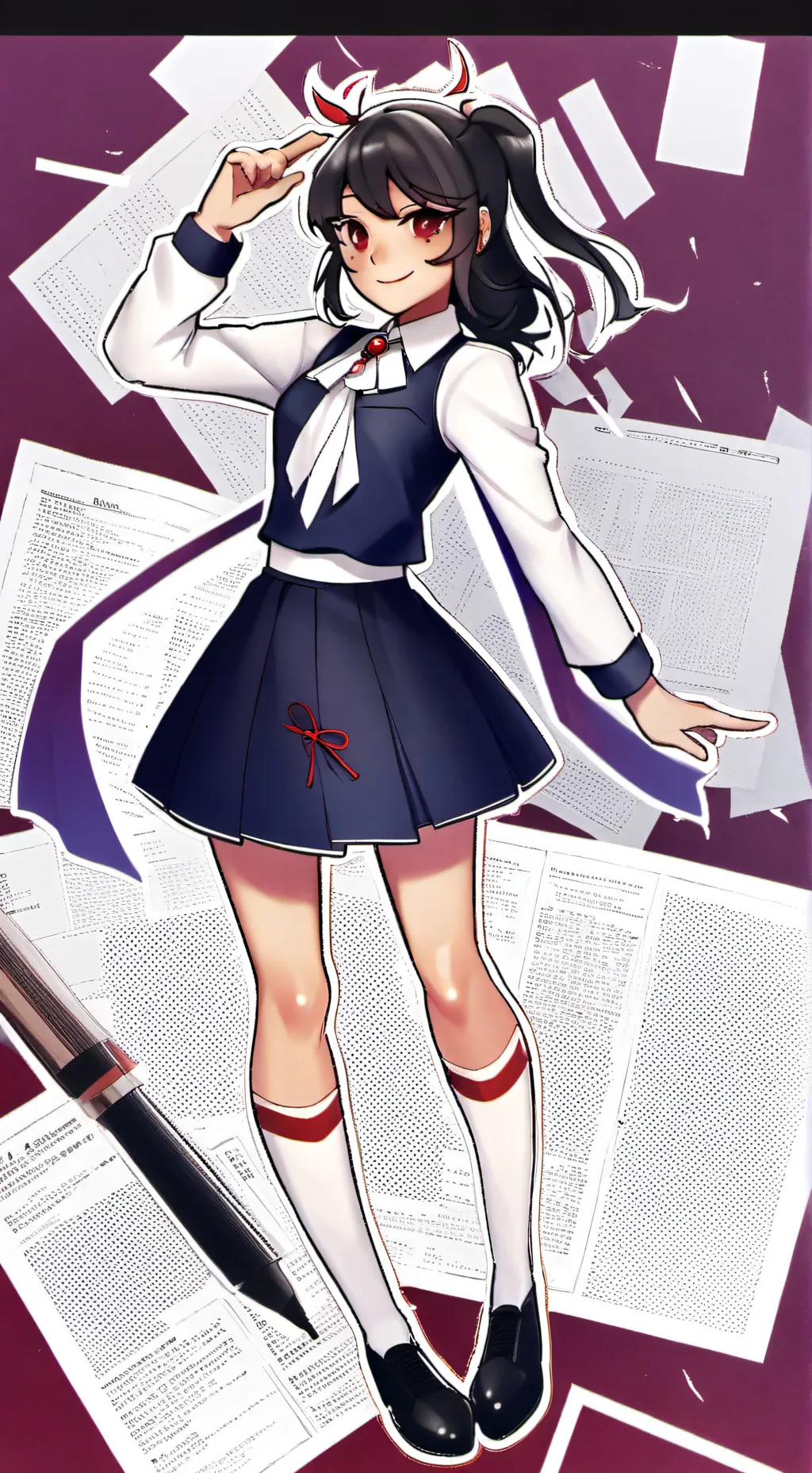 ai character: ayano  background