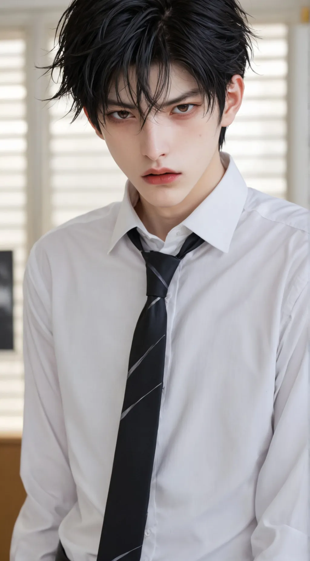 ai character: Justin Flores background