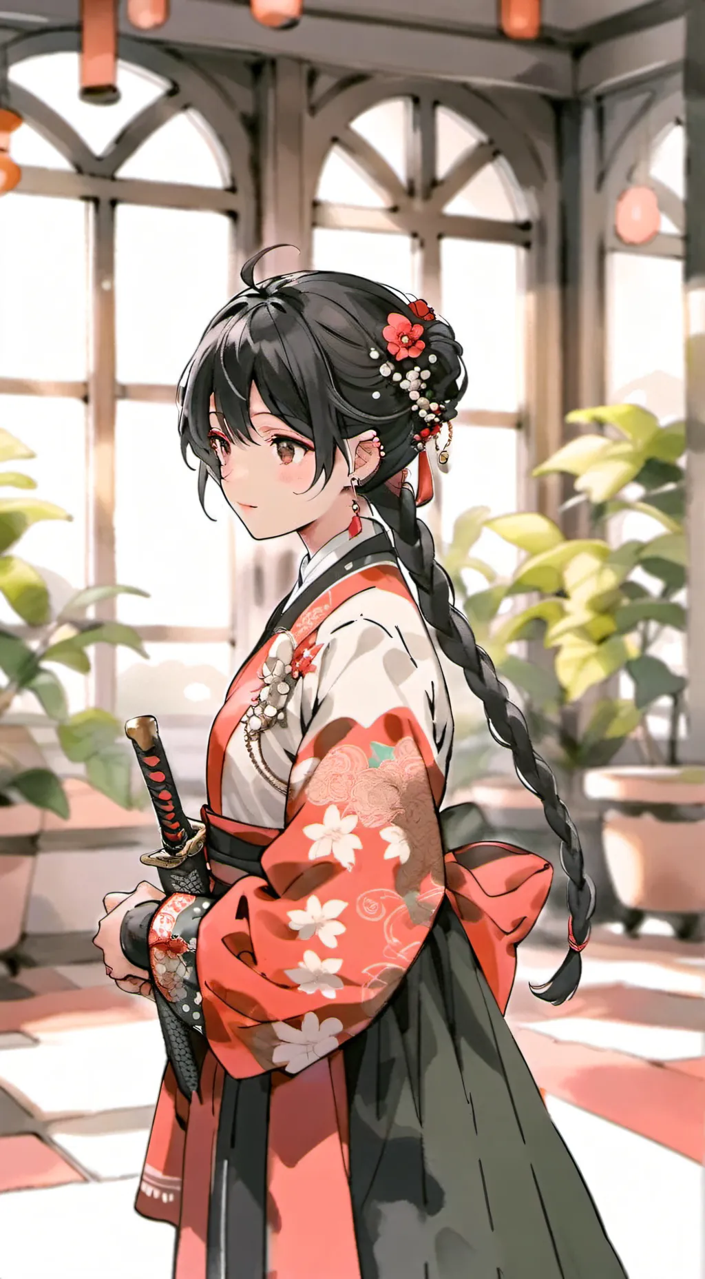 ai character: nana background