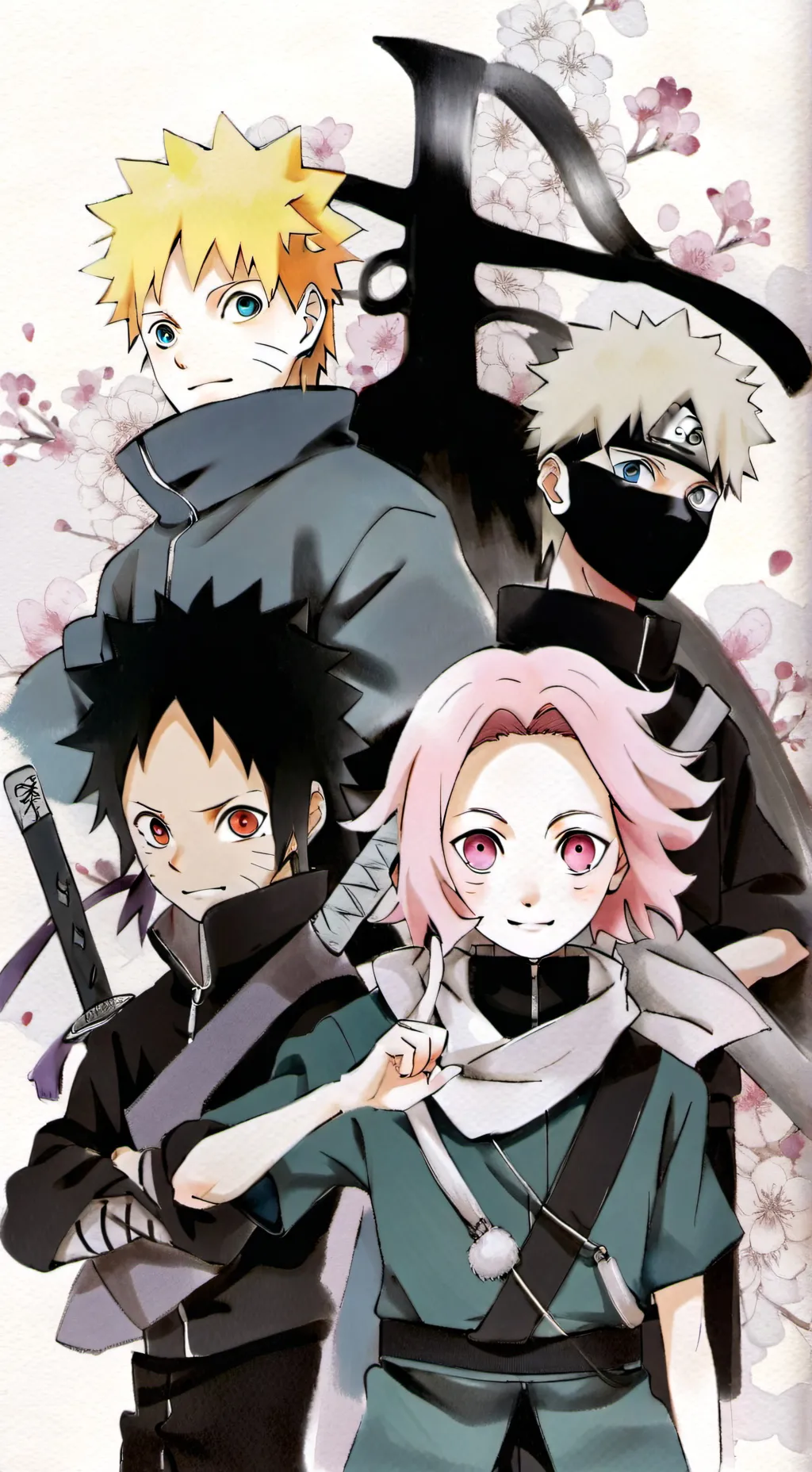 ai character: team 7 background