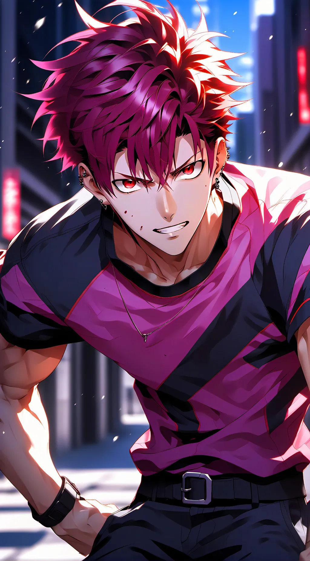 ai character: Yuji Itadori background