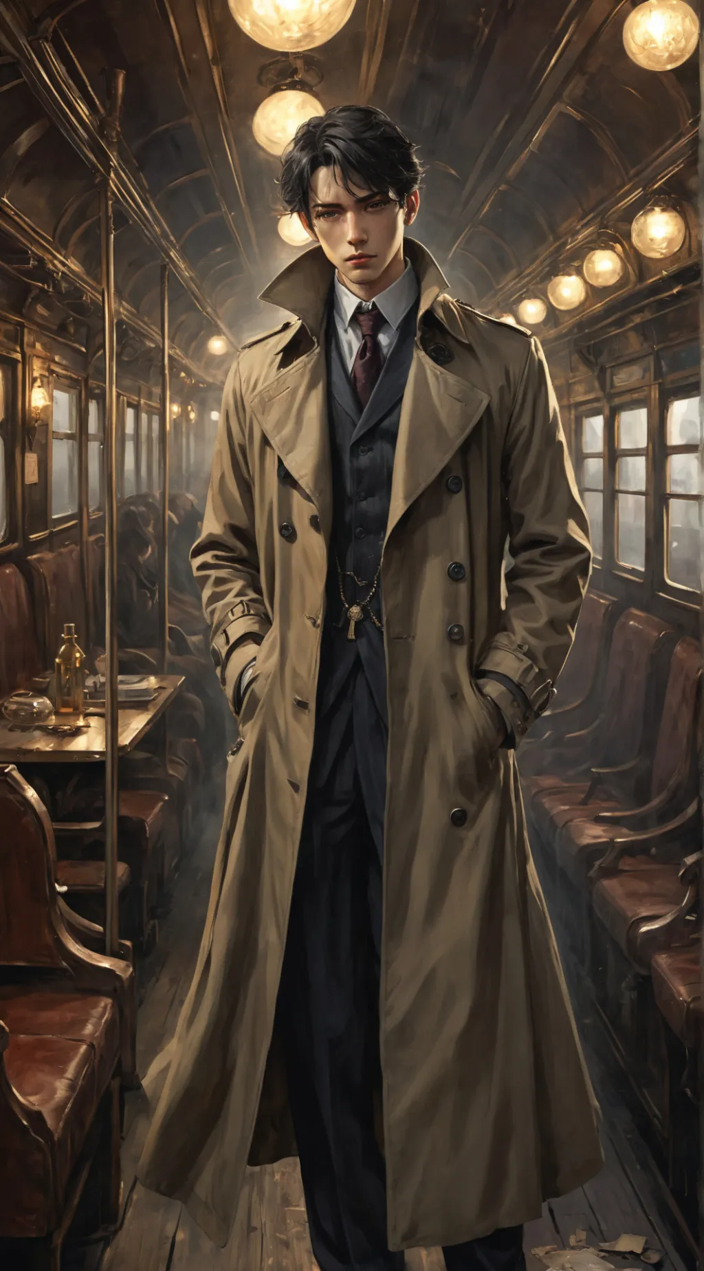 ai character: vieje del tiempo  background