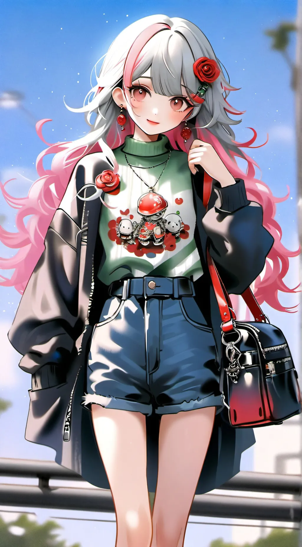 ai character: mia  background