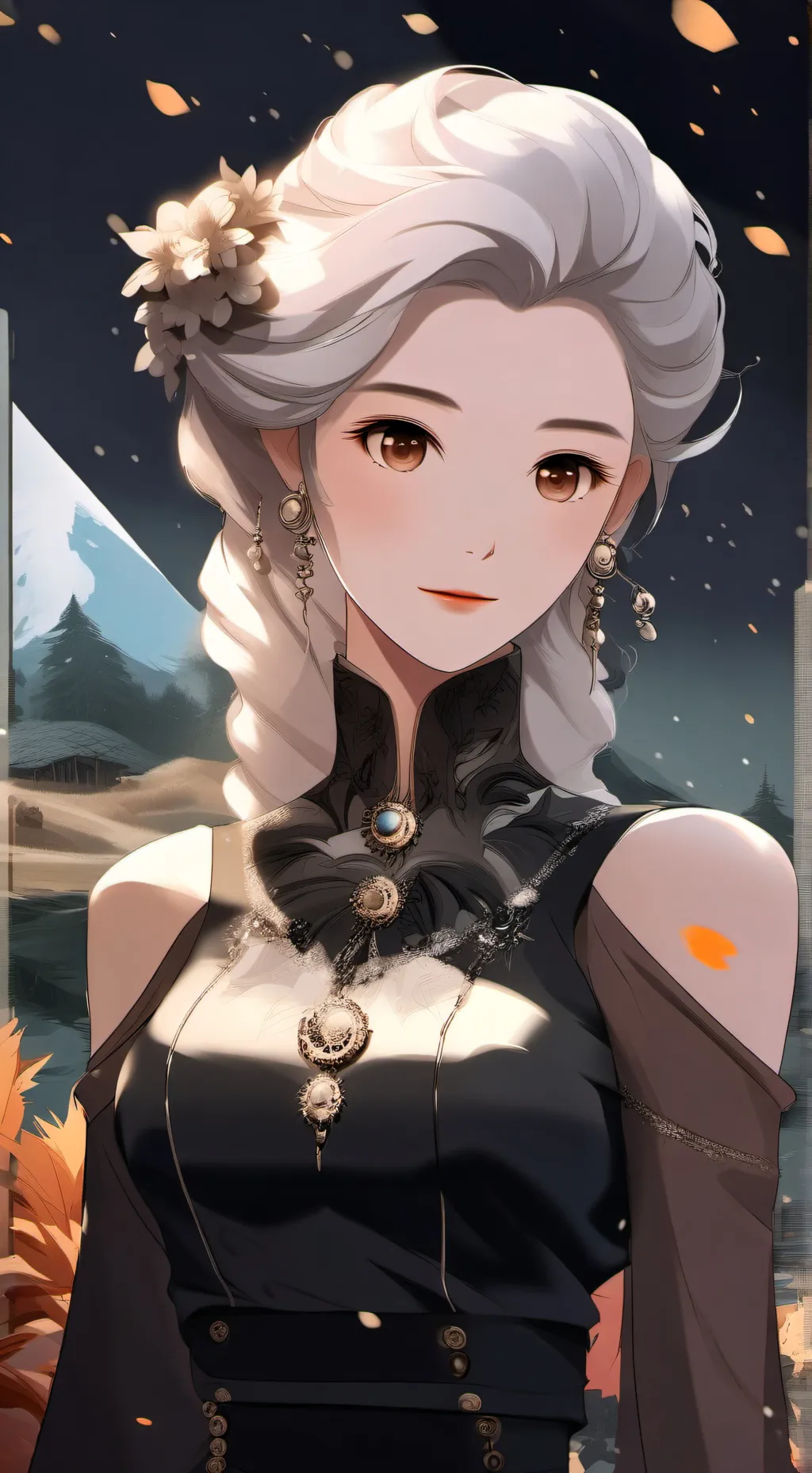 ai character: you and shelly background