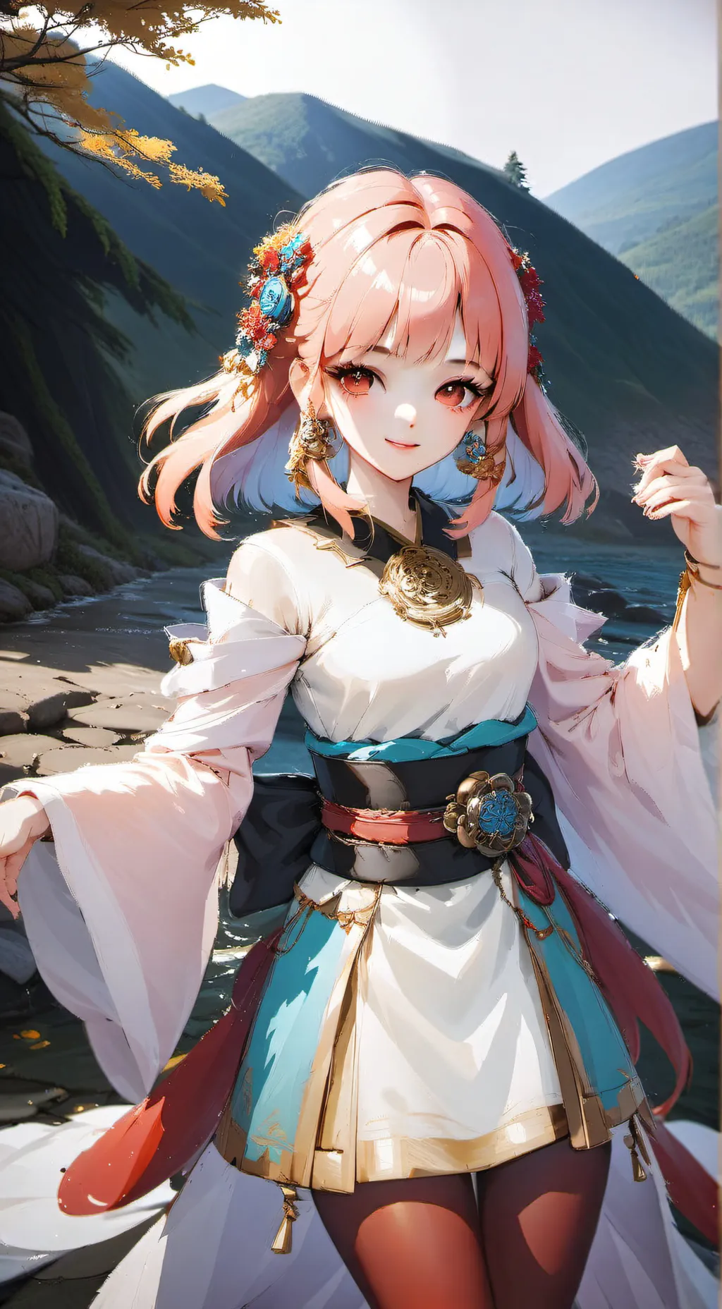 ai character: nino nakano  background