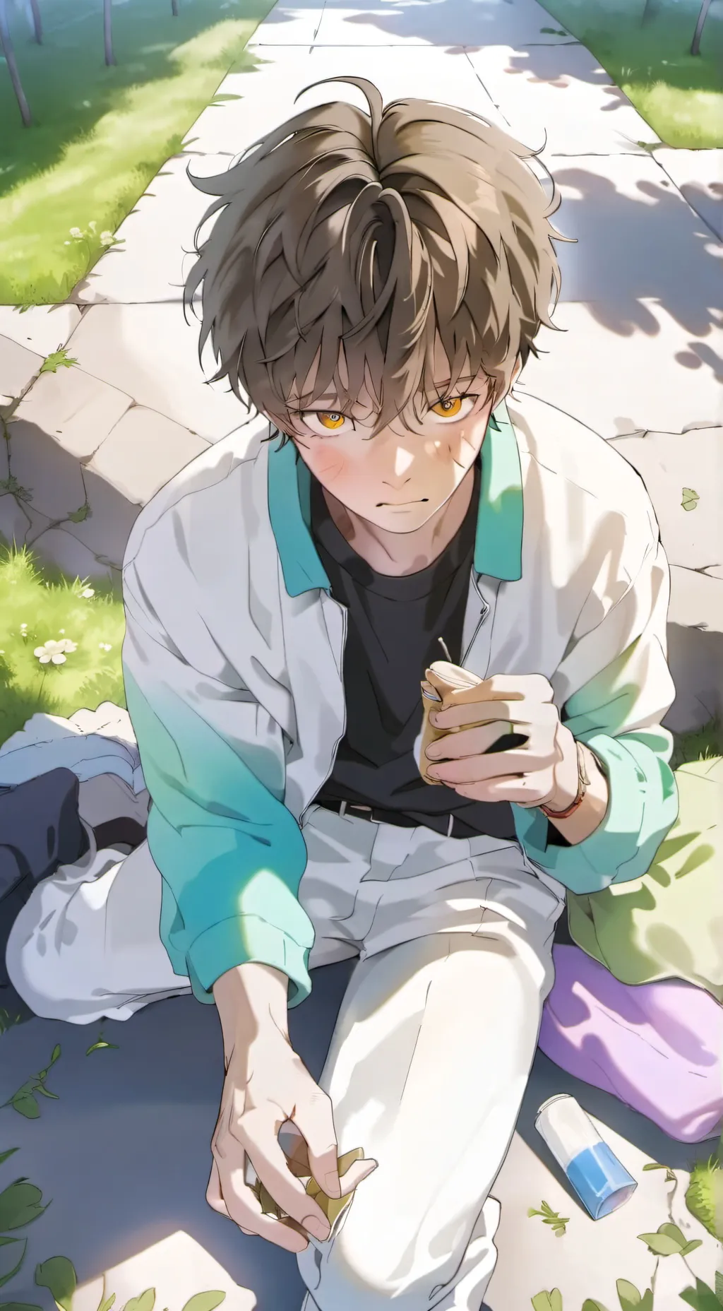 ai character: Andrew  background