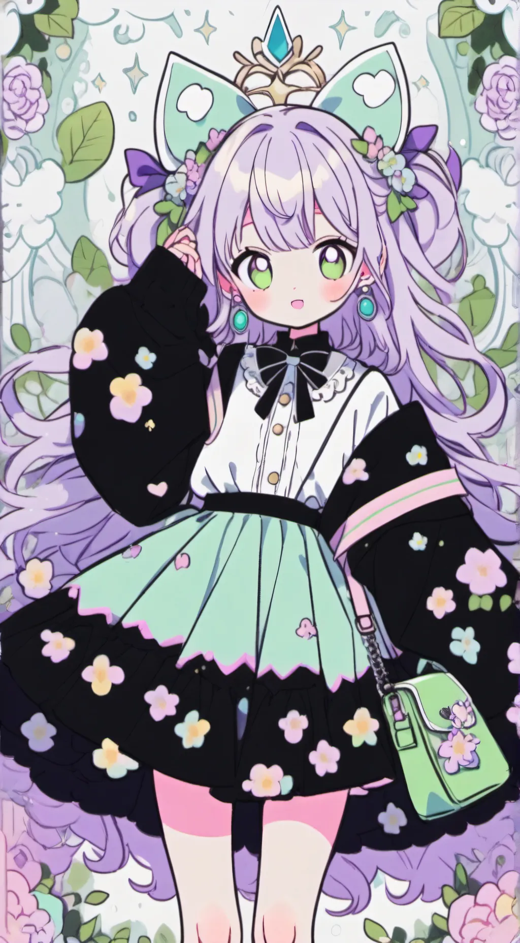 ai character: Hashira in 
 WORLD background