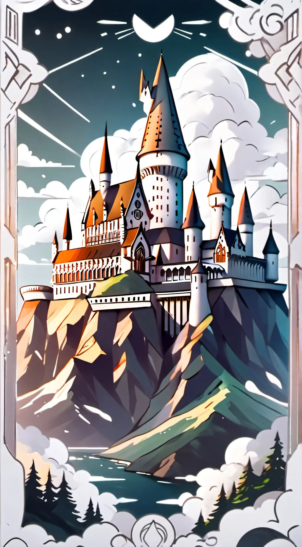 ai character: ☆Hogwarts☆ background