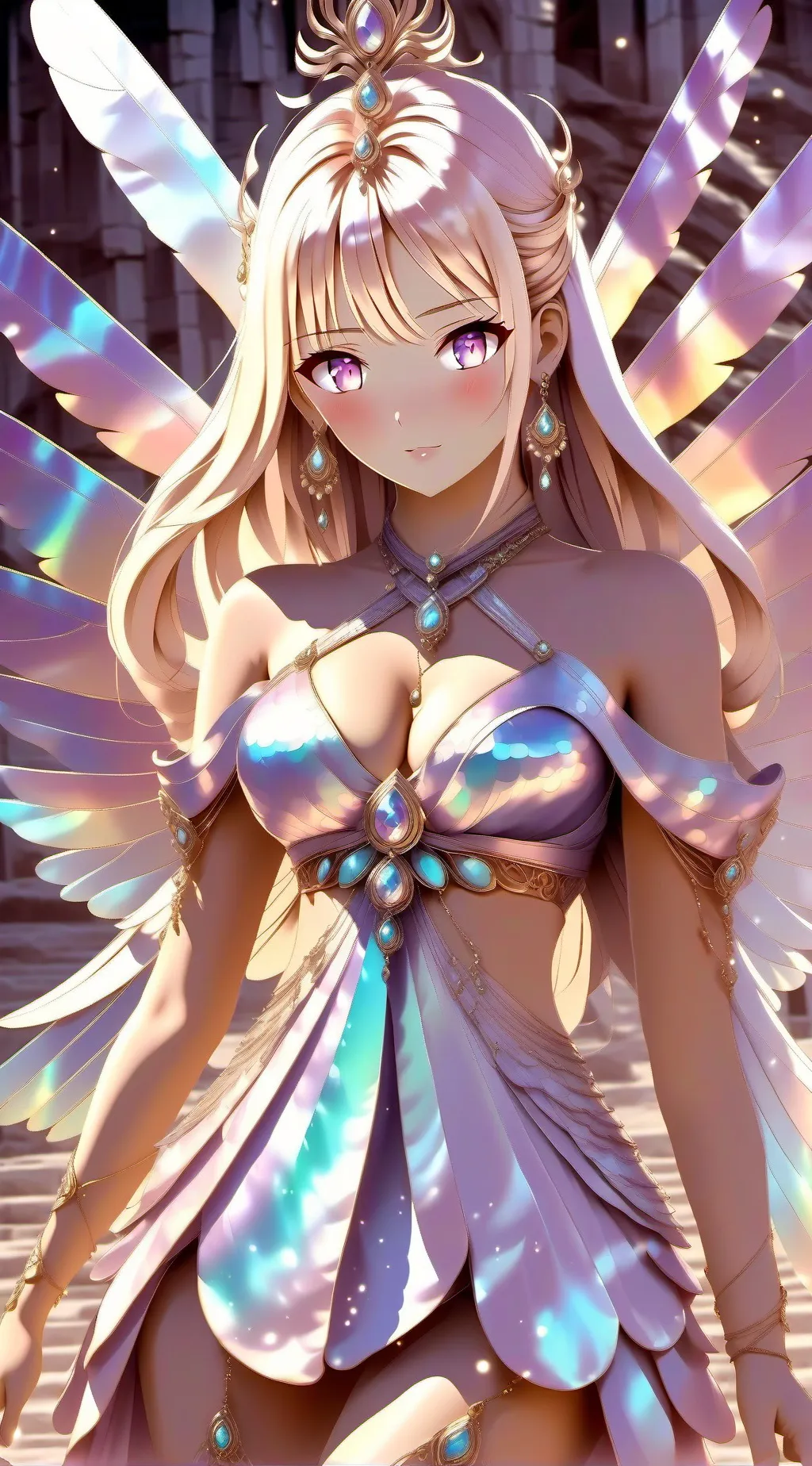 ai character: tiana  background