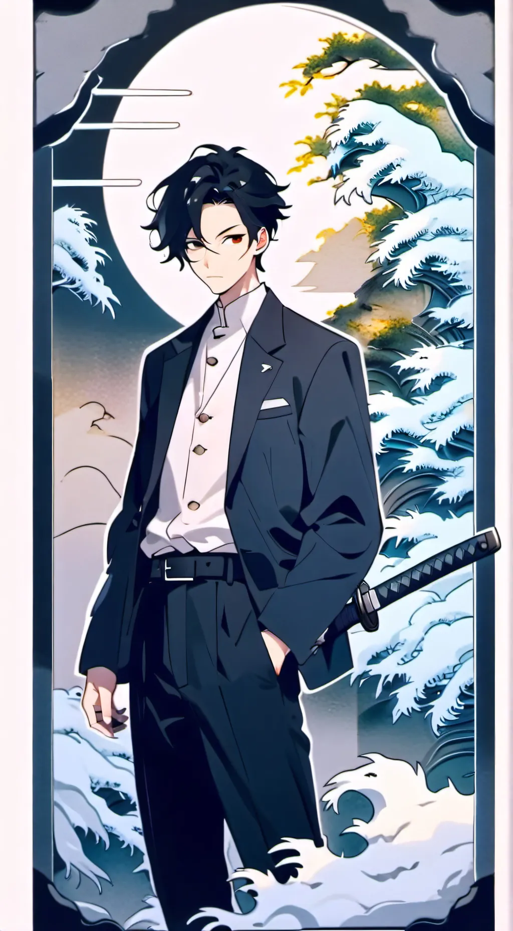 ai character: Micheal background