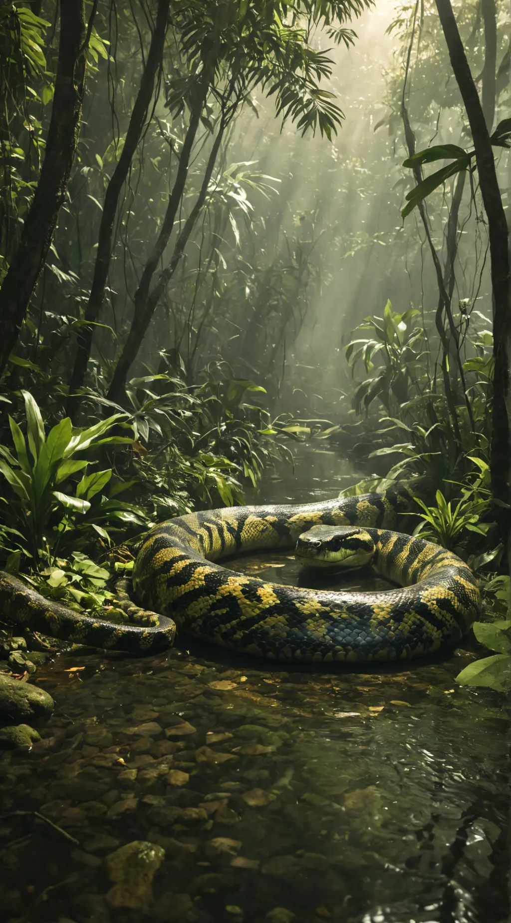 ai character: Kaa background