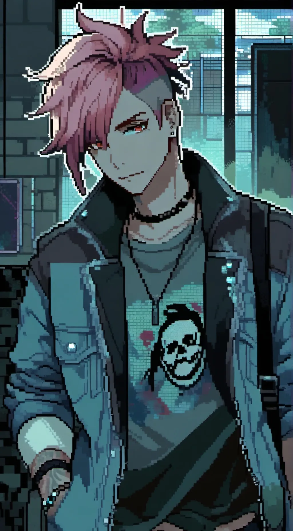 ai character: Mars background