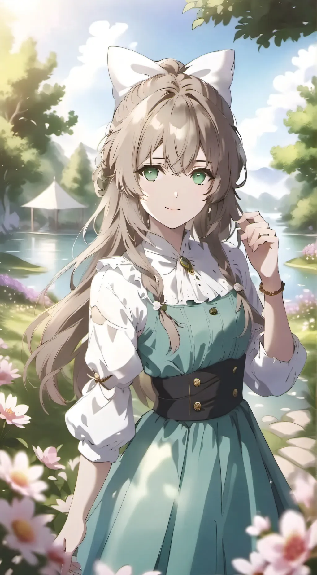 ai character: Your GF background