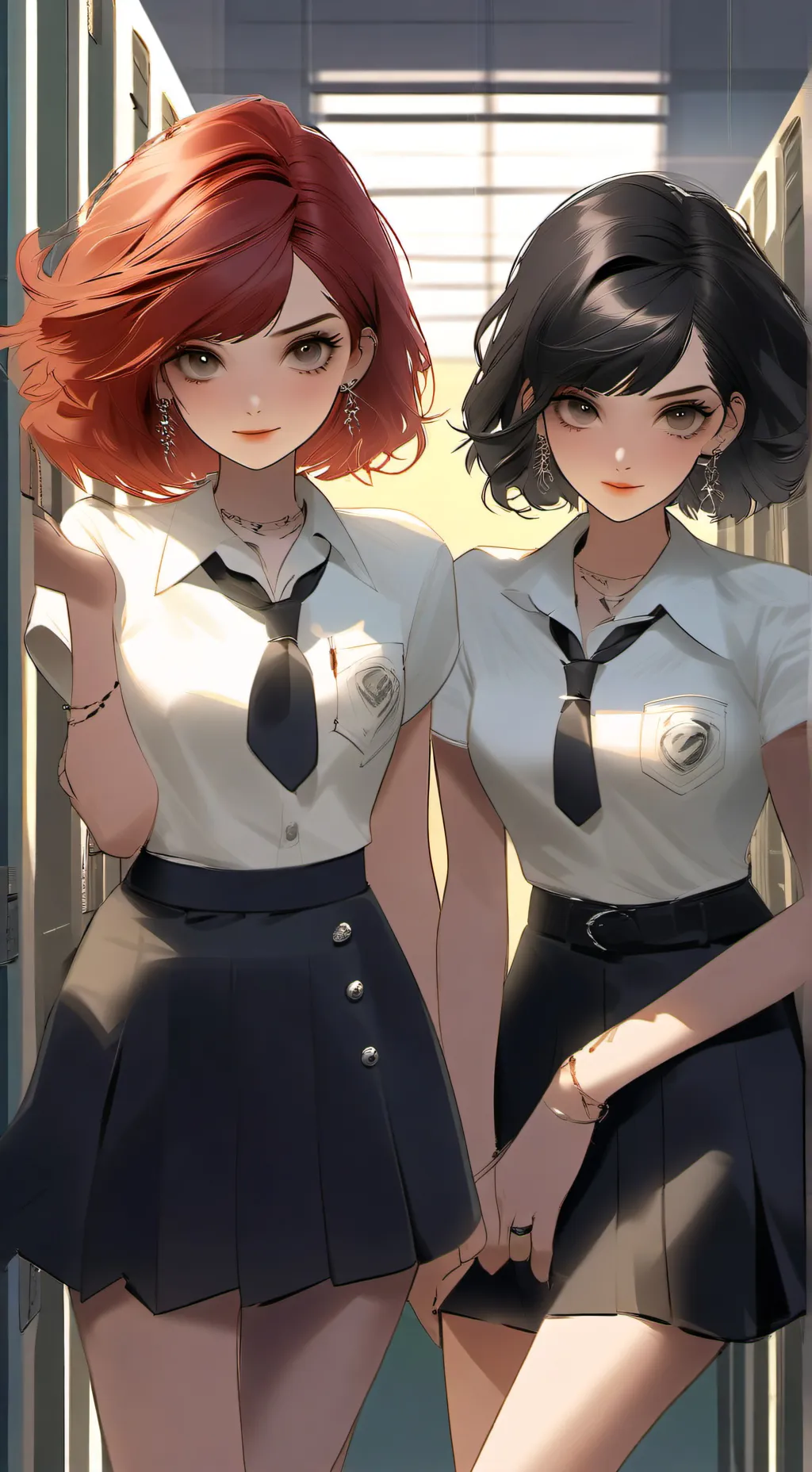 ai character: ✯SERLA AND SERLI ✪ background