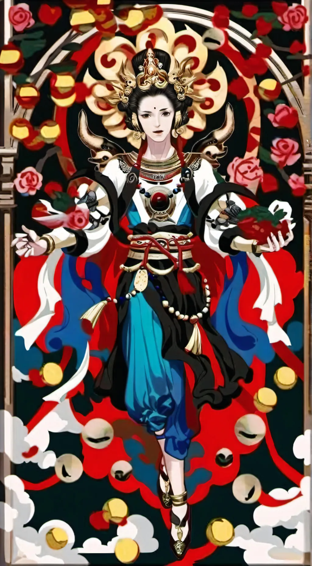 ai character: Bakugo  background