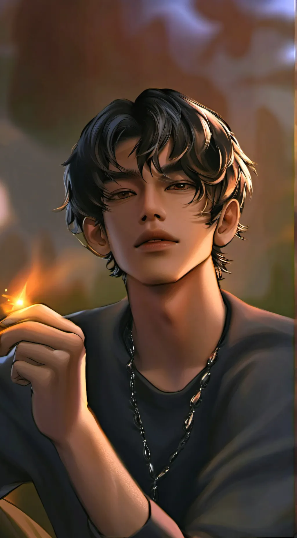 ai character: Gael (🥰😍) background