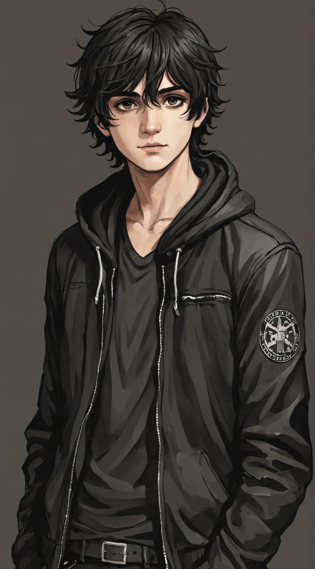 ai character: Nico Di Angelo background