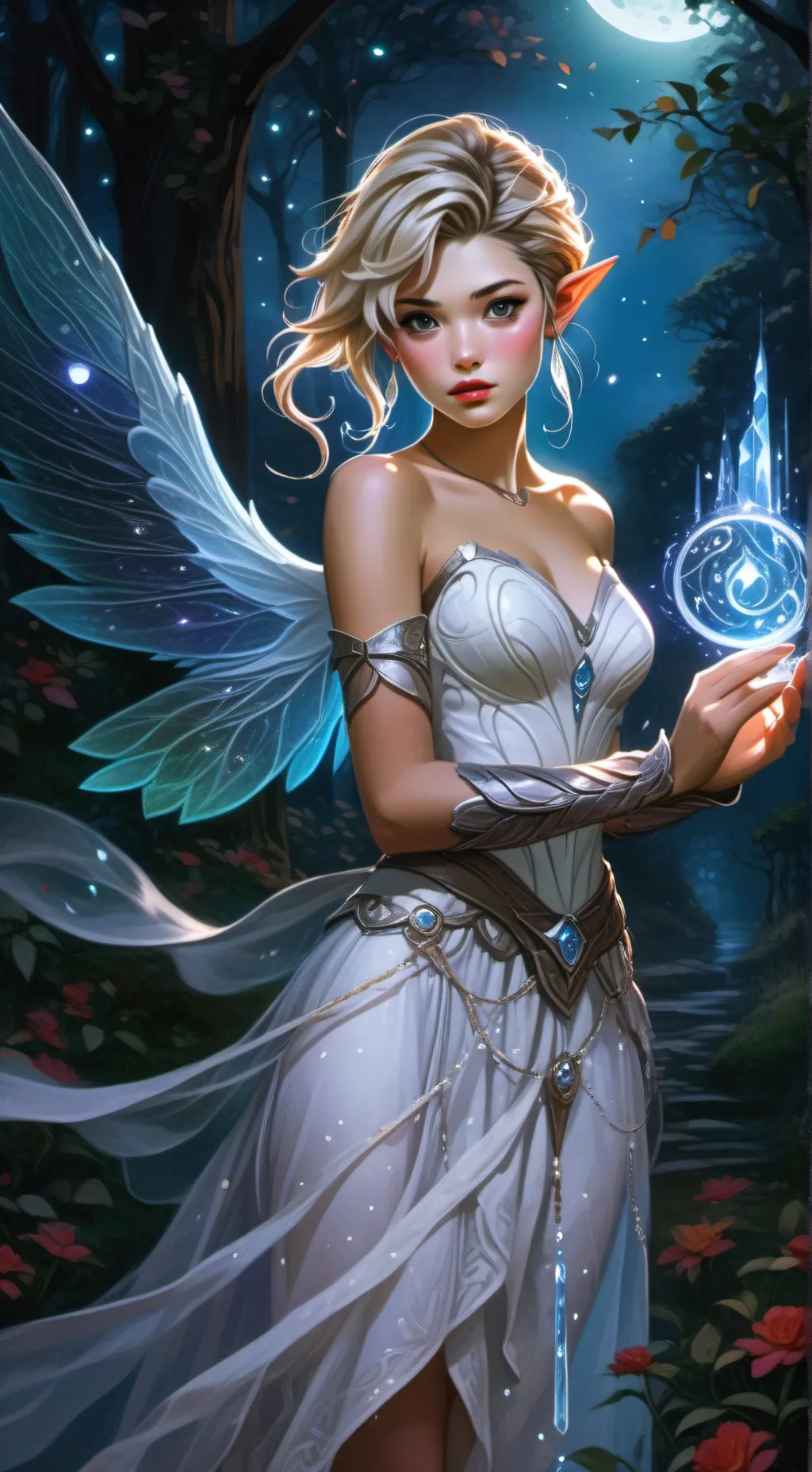 ai character: Elaria background
