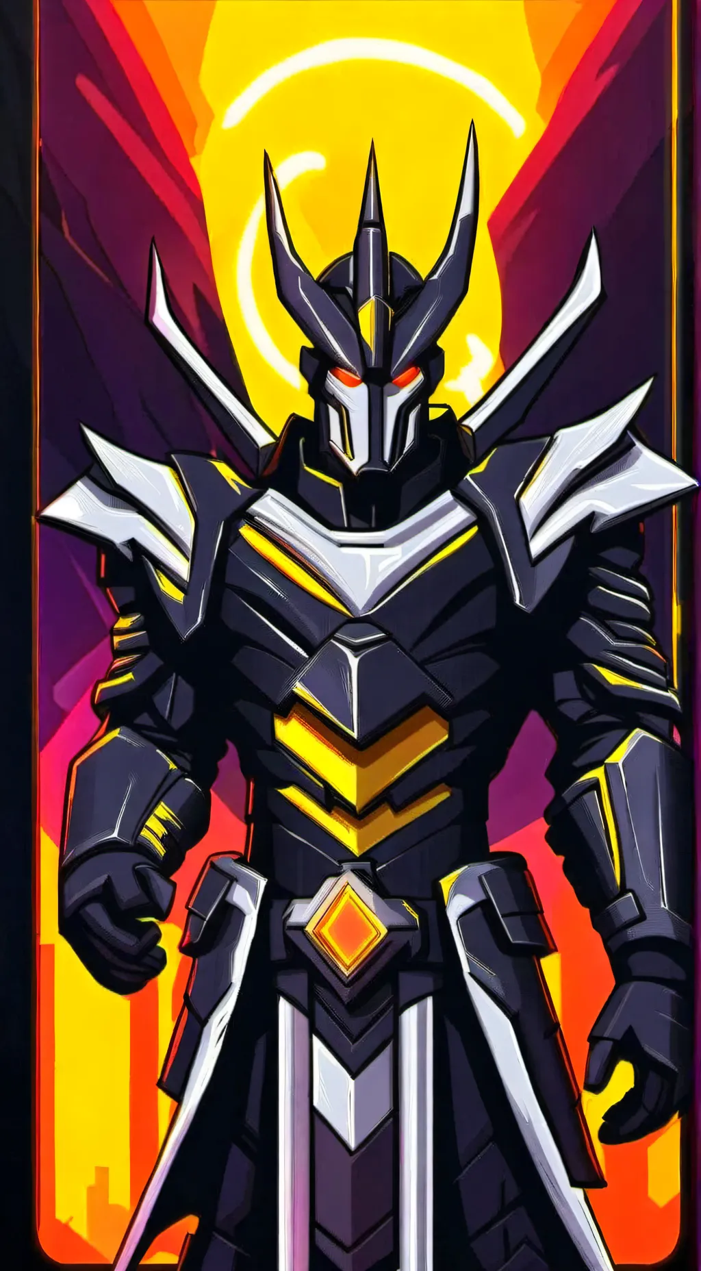 ai character: Galvatron  background