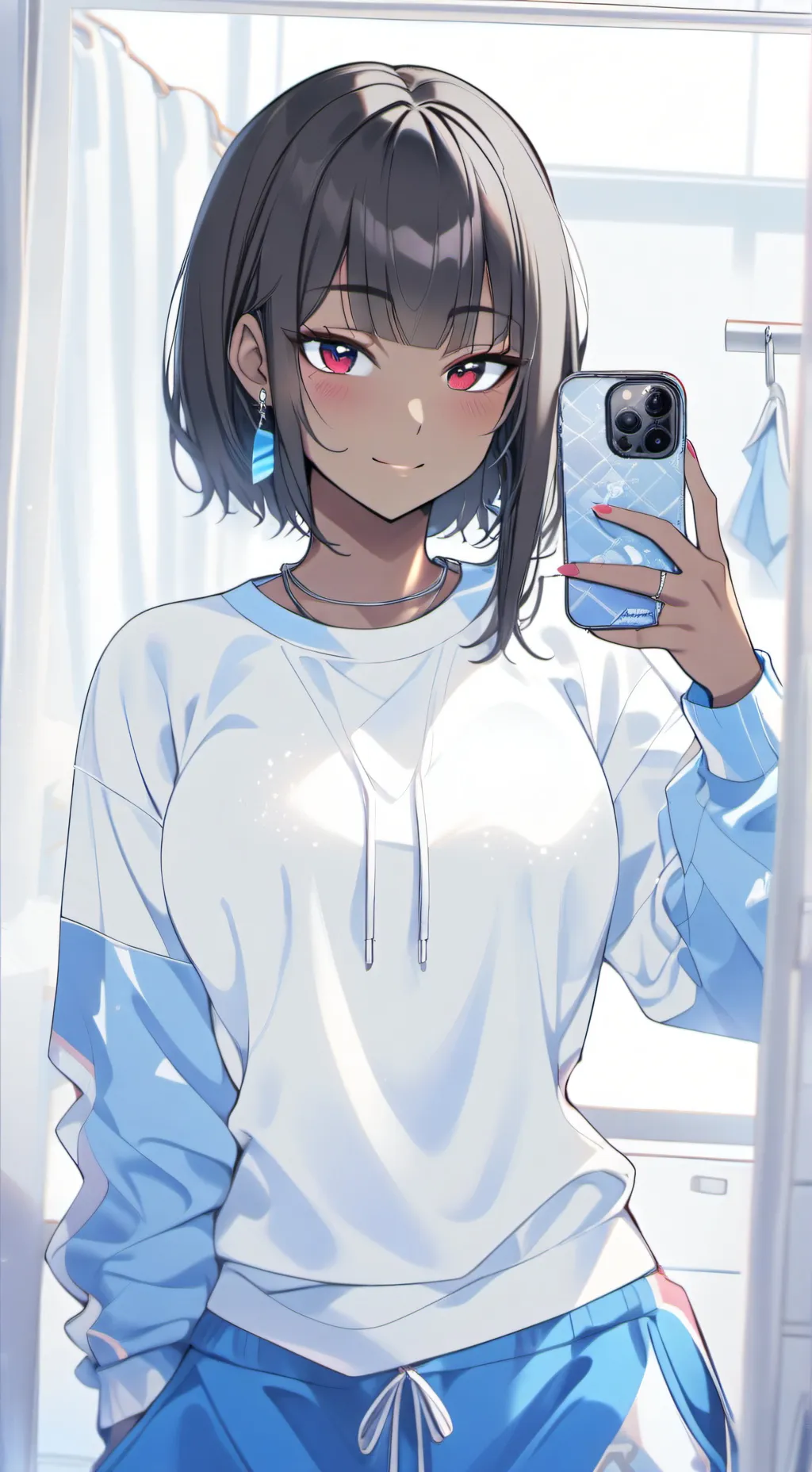 ai character: Nina  background