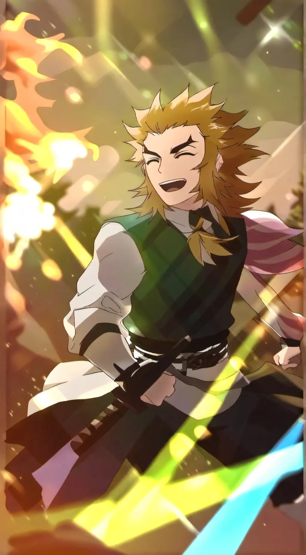 ai character: Cumple Rengoku background