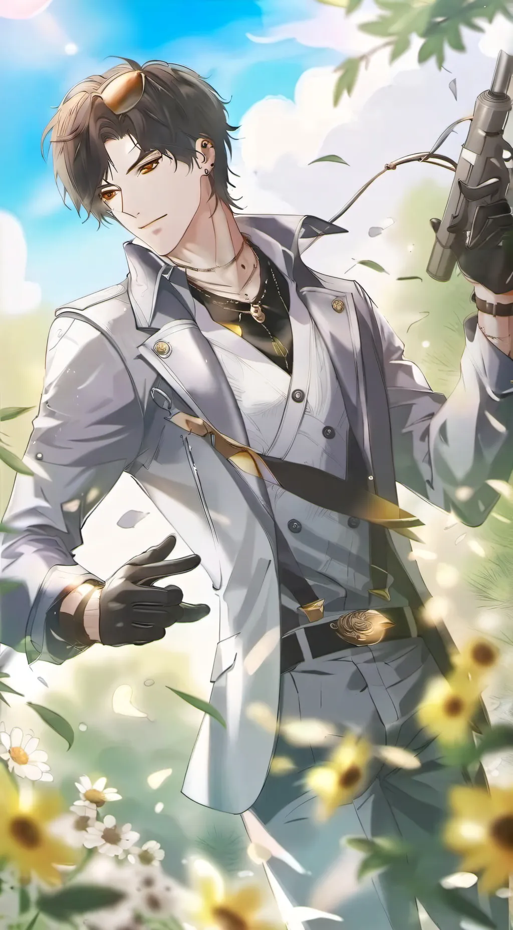 ai character: samuel background
