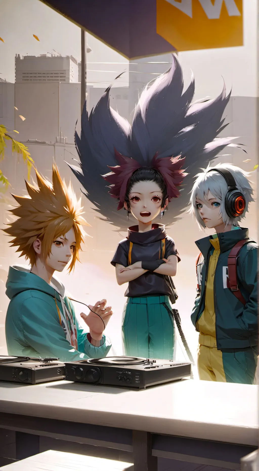 ai character: AFO's return background