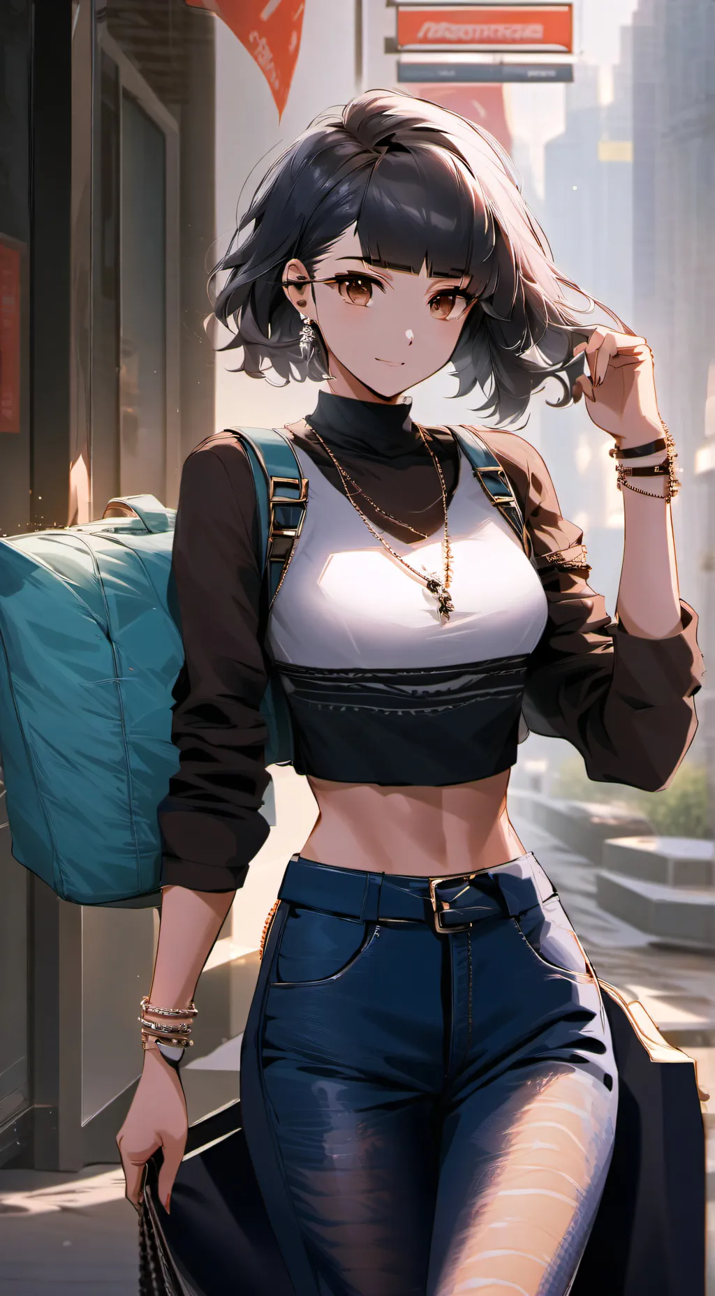 ai character: Mei background