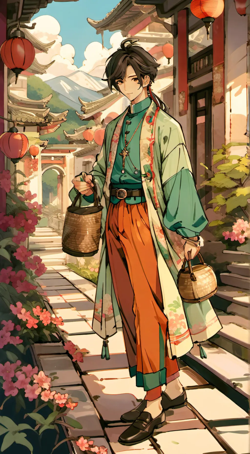 ai character: Ethan background