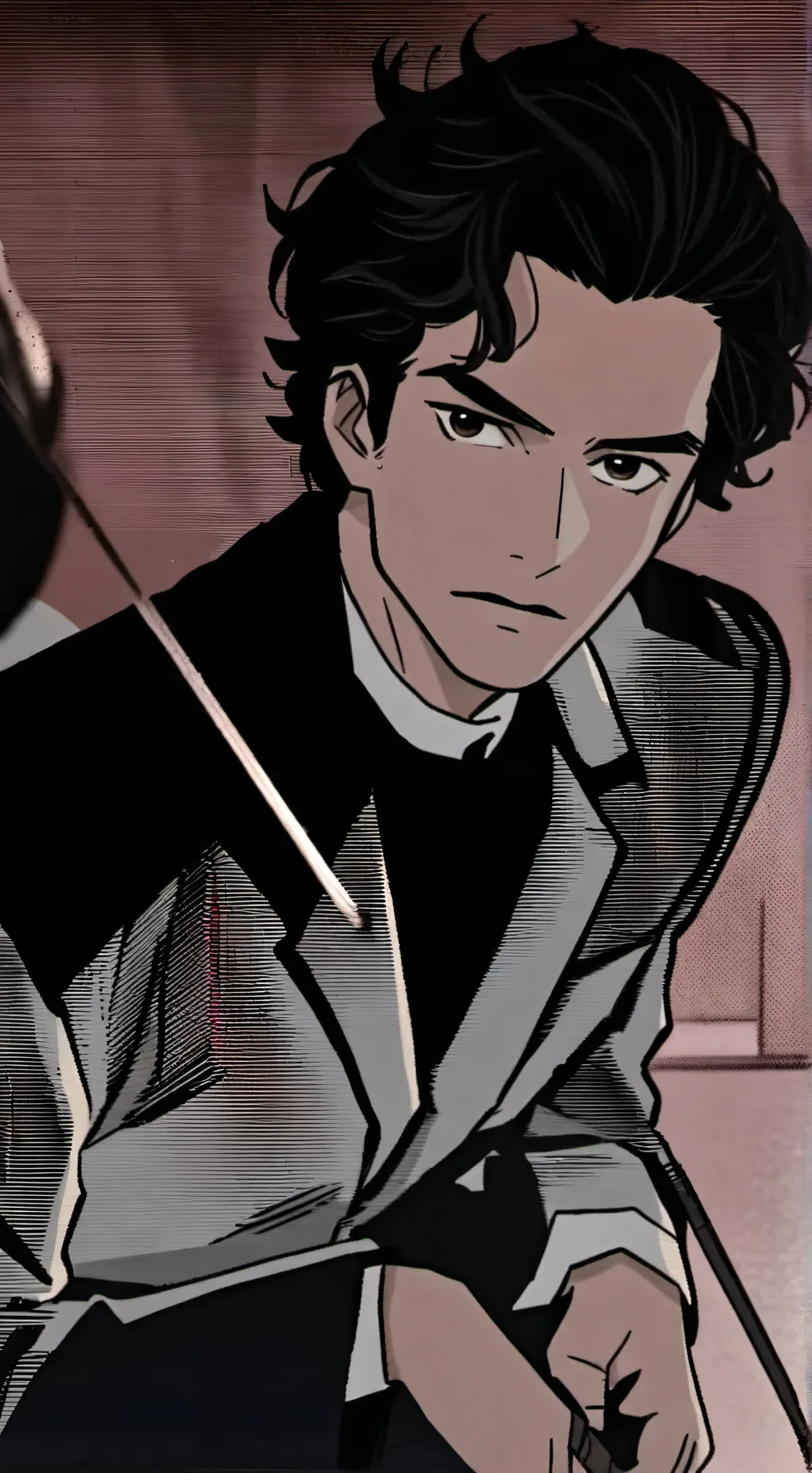 ai character: Mattheo riddle background