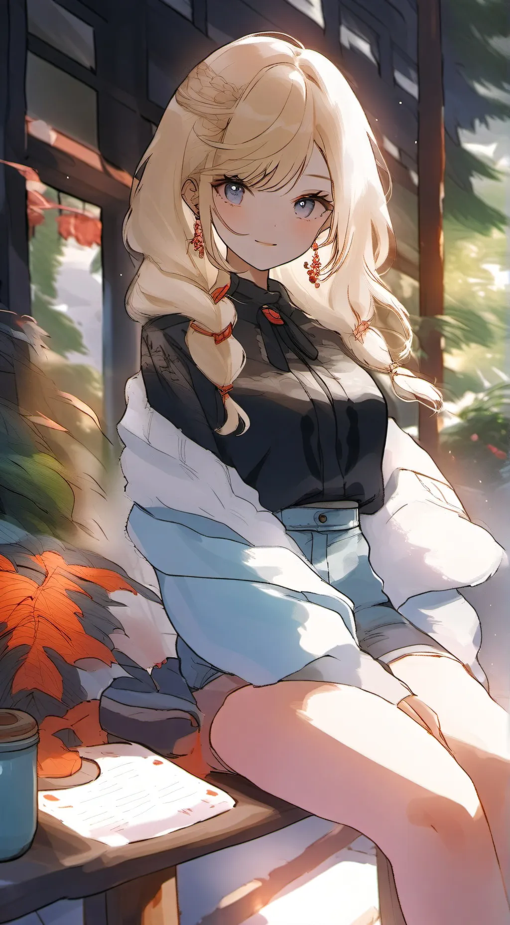 ai character: Alyssa ☆ background