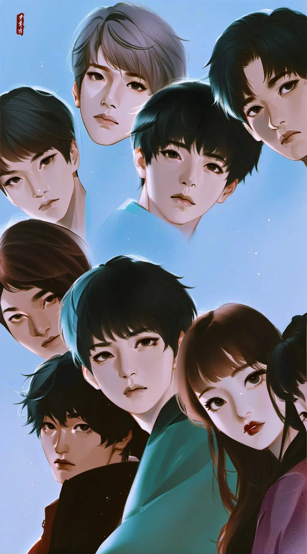 ai character: Skz billionaires💵 background