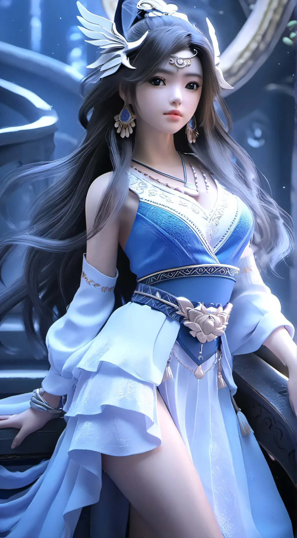 ai character: Aria background