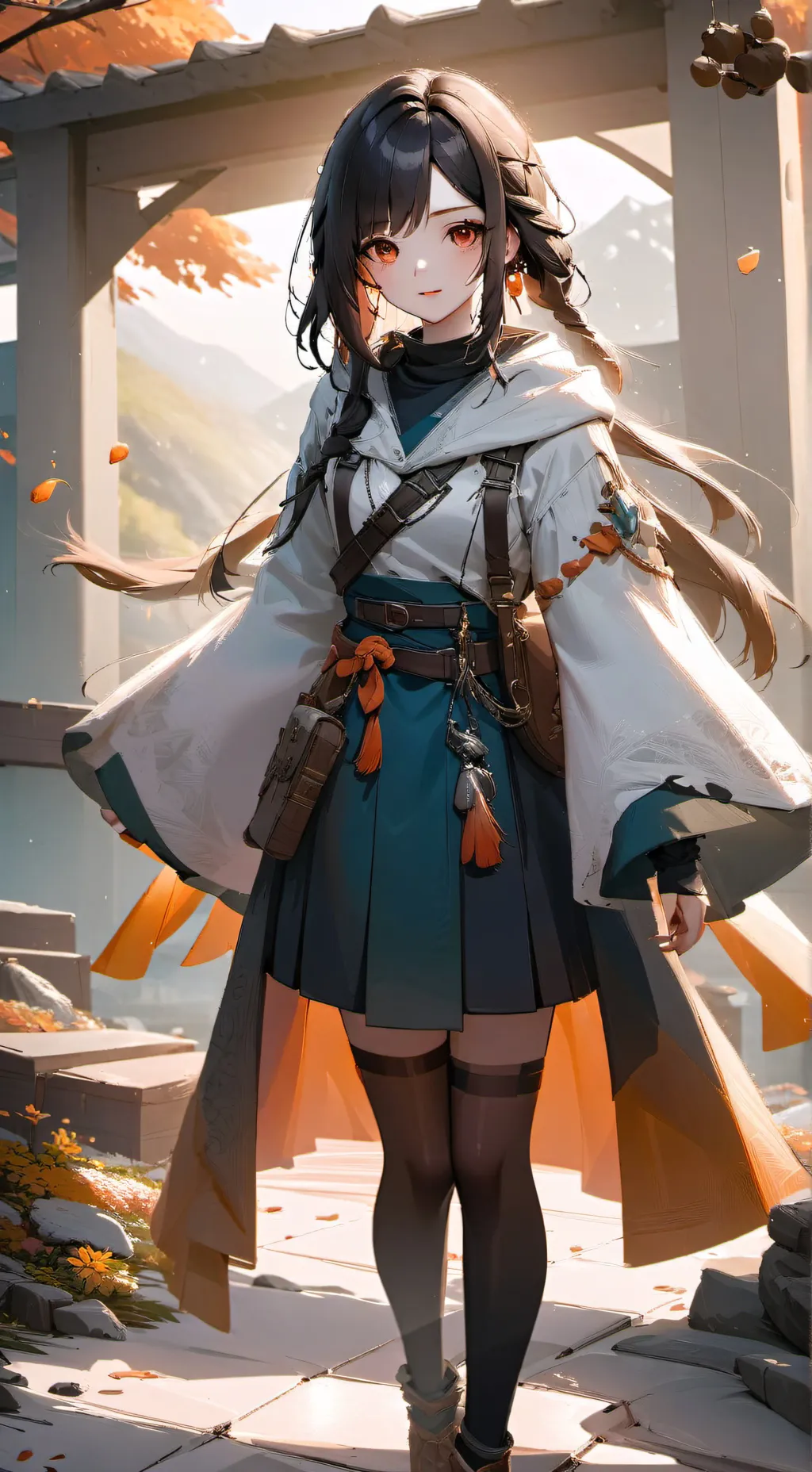 ai character: Hawks fight background