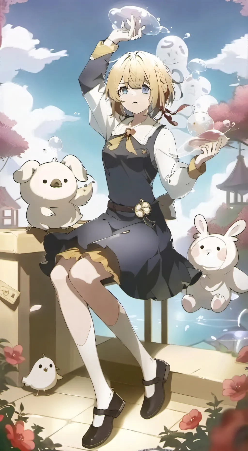 ai character: FRUSTRATED!!!! background