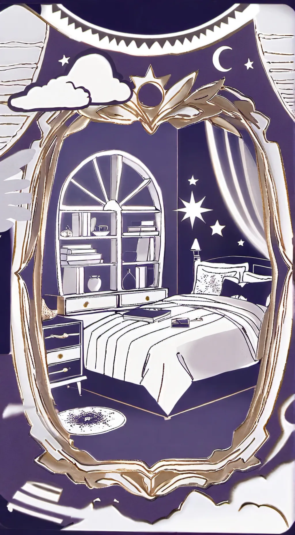 ai character: SG sleepover  background