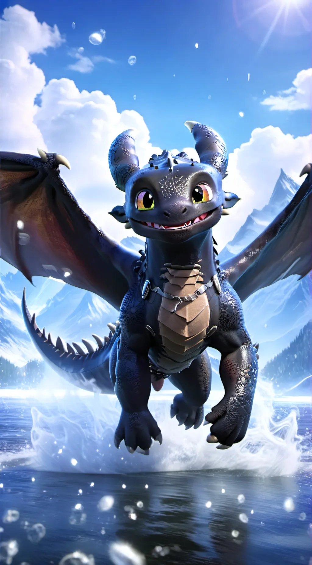 ai character: HTTYD 🐉  background