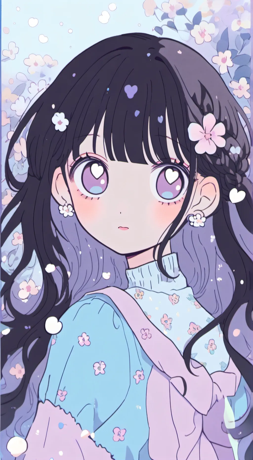 ai character: Kny mermaid background
