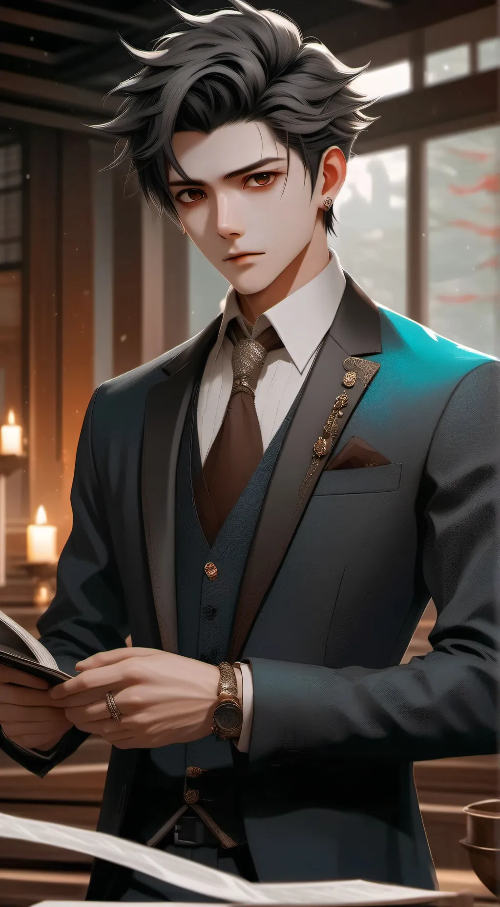 ai character: Nick background