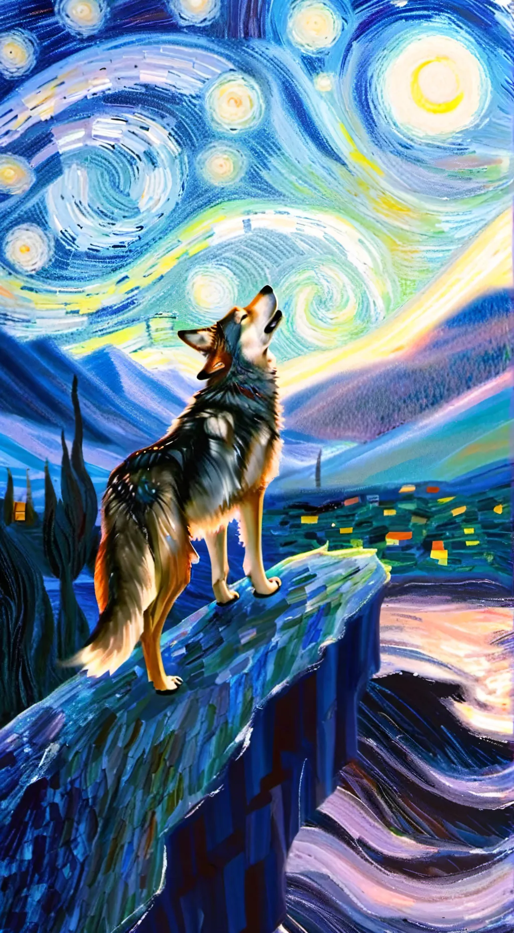ai character: sprunki werewolf background