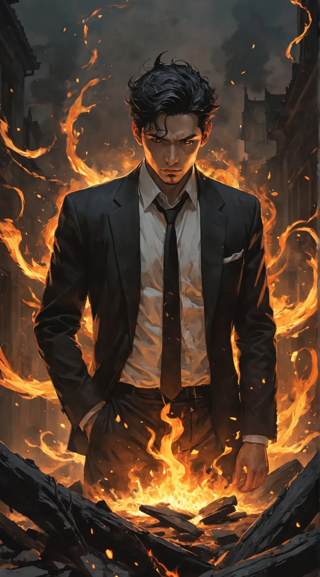 ai character: sr kapeta  background