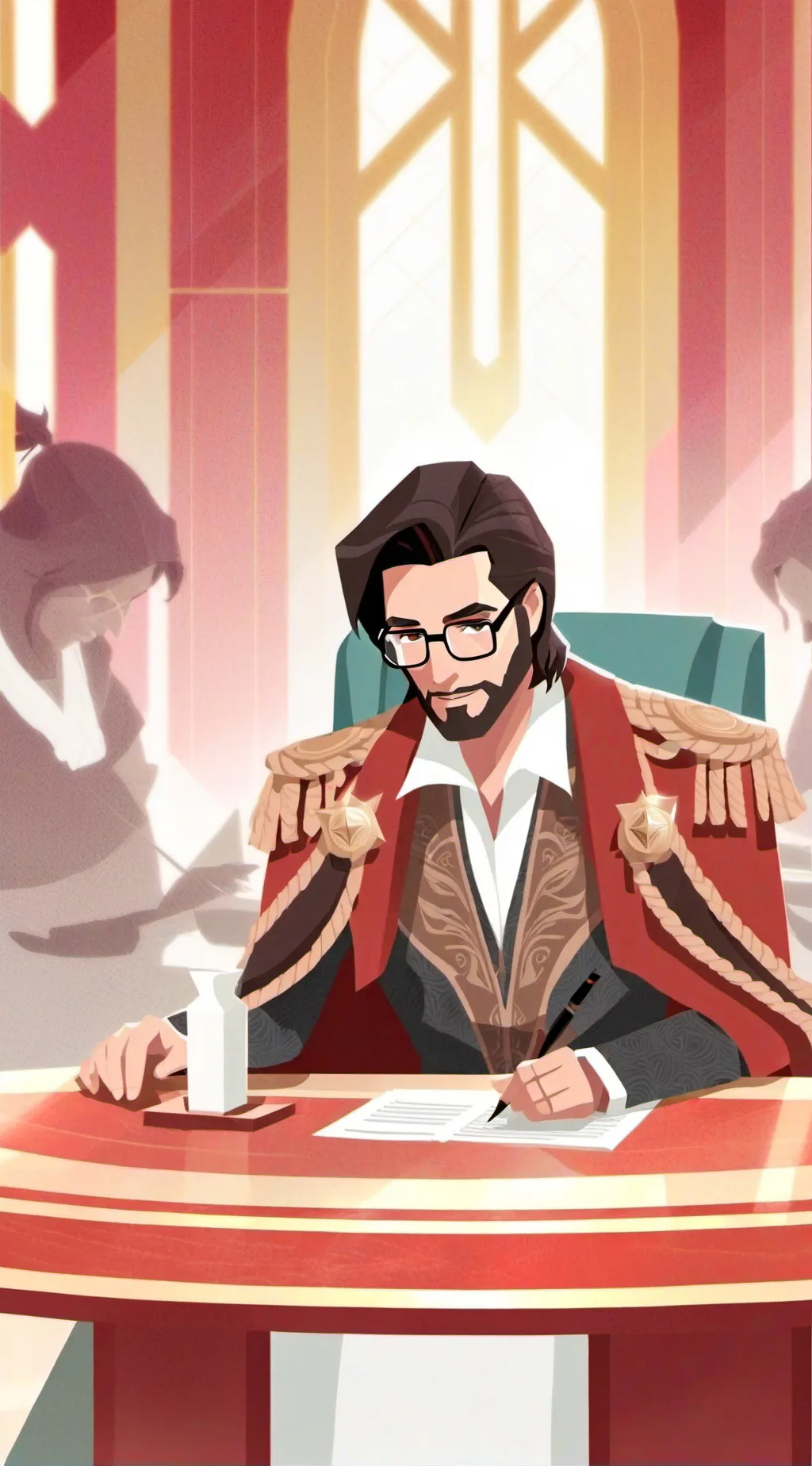 ai character: Gaius Baltar background
