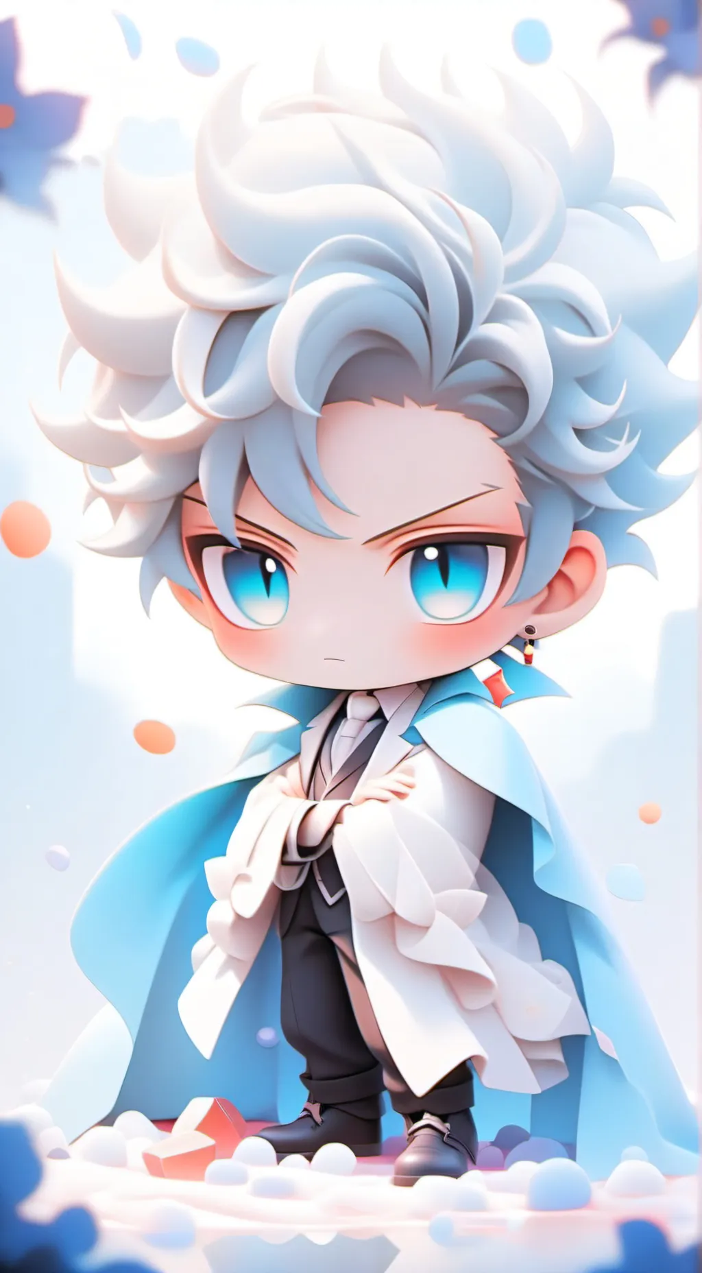 ai character: Frost background