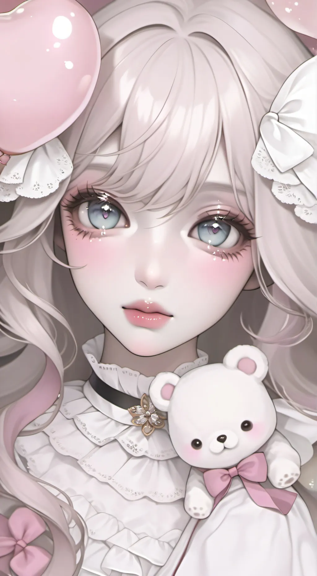 ai character: Lily background