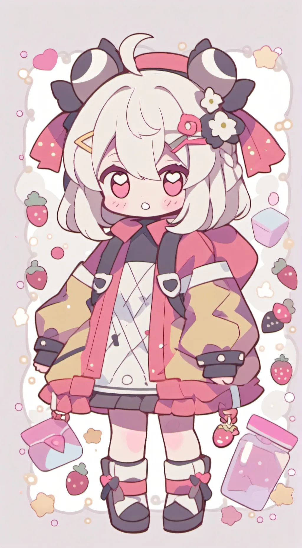 ai character:  Not a good day background