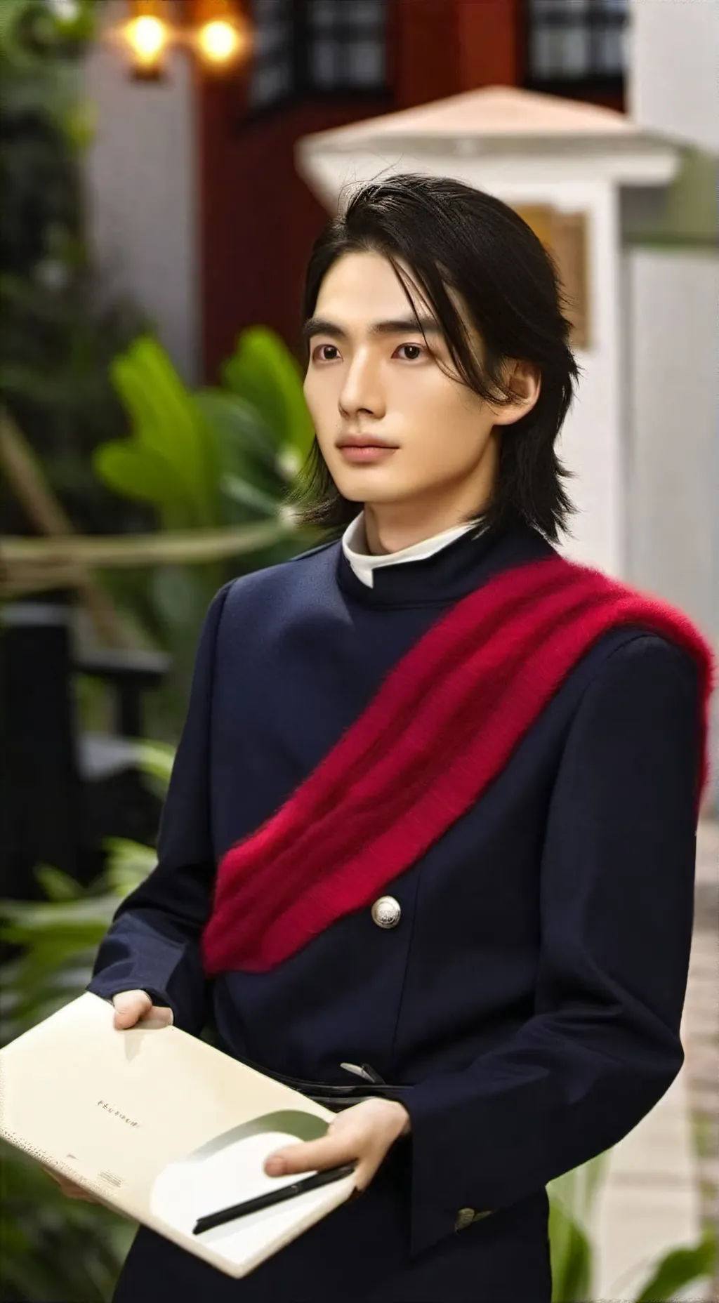 ai character: Hyunjin odio/amor background