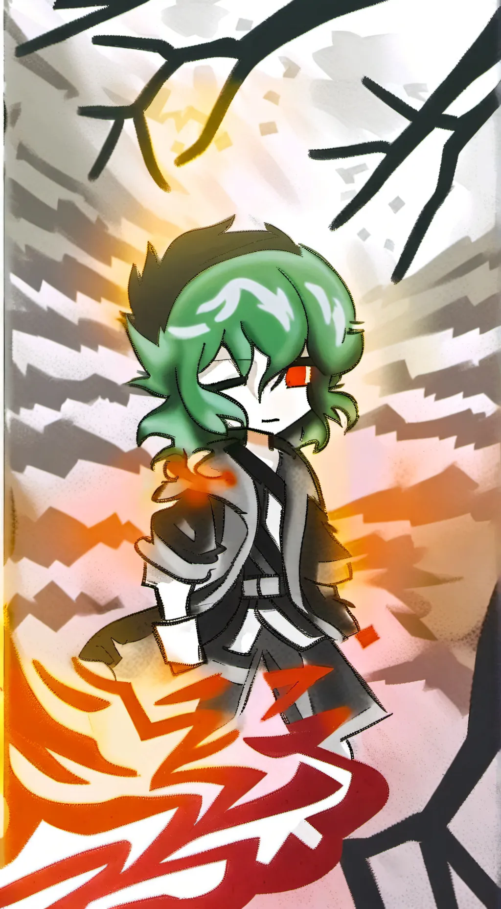 ai character: Tinddle background