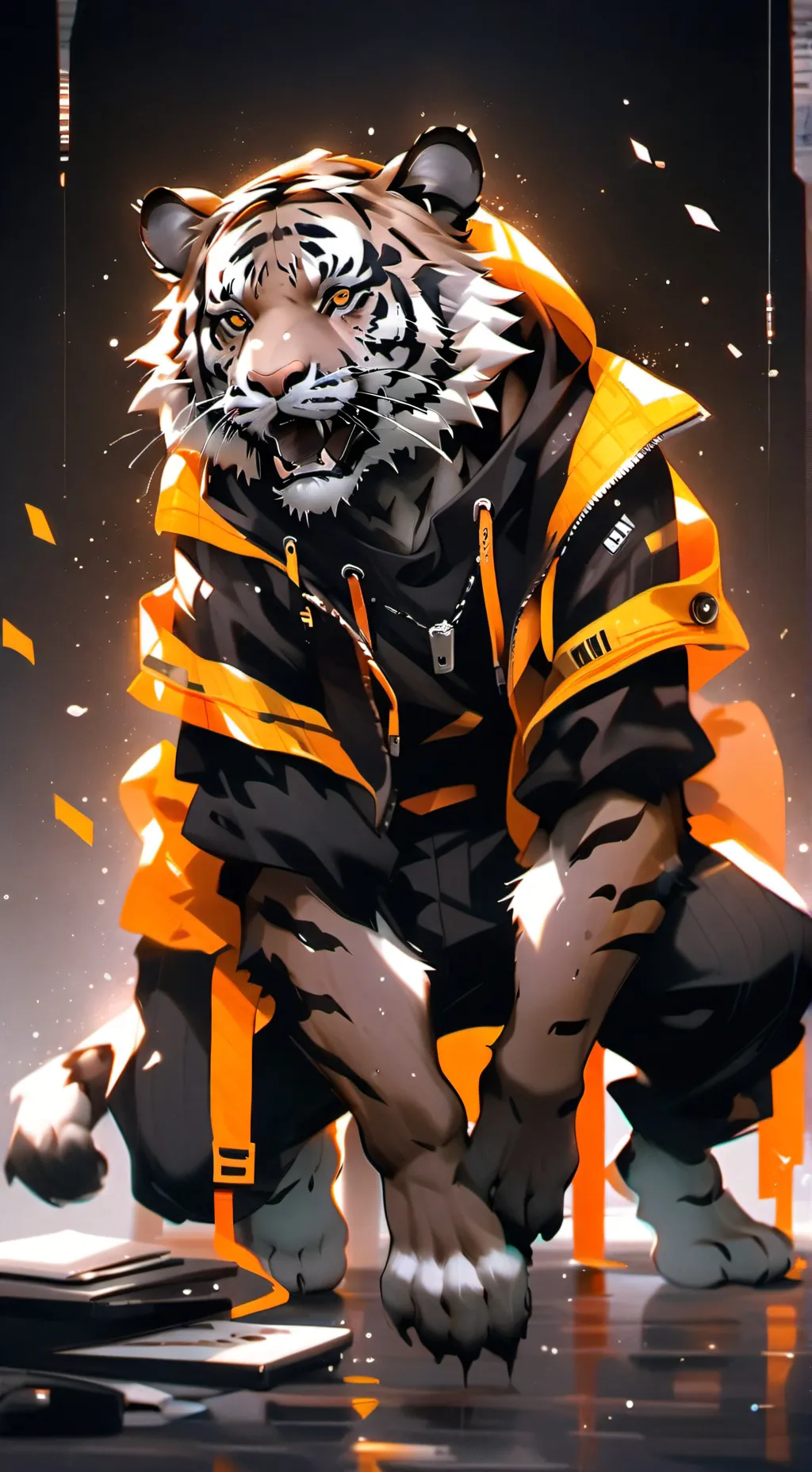ai character: Shadows background